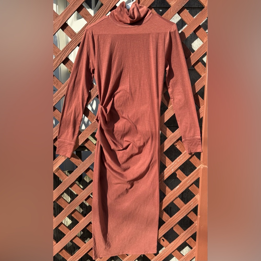 NWT - Athleta Industry Turtleneck Midi Dress | XS